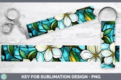 GorgeousStained Glass Key Fob design.