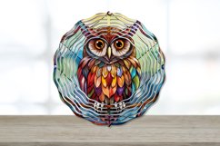 Stained Glass Owl Wind Spinner, Wind Spinner Sublimation Designs,Wind SpinnerWind Spinner Sublimation,Stained Glass Owl, Stained Glass Owl Sublimation, Wind Spinner Bundle, Painted Glass Owls Spinner, Wind Spinner Background,
