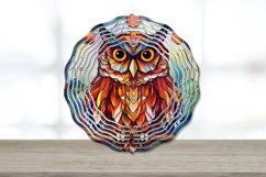 Stained Glass Owl Wind Spinner, Wind Spinner Sublimation Designs,Wind SpinnerWind Spinner Sublimation,Stained Glass Owl, Stained Glass Owl Sublimation, Wind Spinner Bundle, Painted Glass Owls Spinner, Wind Spinner Background,