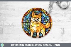 GorgeousStained Glass Keychain design.