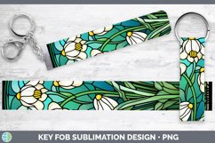 GorgeousStained Glass Key Fob design.