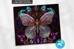 Agate Tumbler,Butterfly Tumbler,20oz Tumbler Wrap,Tumbler Wrap Designs,Tumbler Wrap PNG,Digital Download,Tumbler Straight PNG,Sublimation Designs,Sublimation Template,Tapered Template,Stained Glass Window,Stain Glass Tumbler,Stained Glass Tumbler,Tumbler