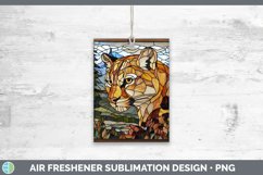 GorgeousStained Glass Woodland Air Freshener design.
