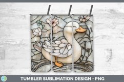 GorgeousStained Glass Woodland Tumbler design.