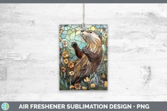 GorgeousStained Glass Woodland Air Freshener design.