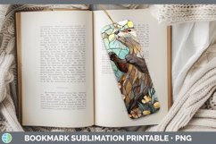GorgeousStained Glass Woodland Bookmark design.