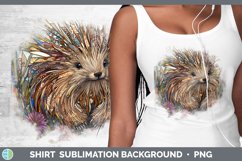 GorgeousStained Glass Woodland Shirt design.