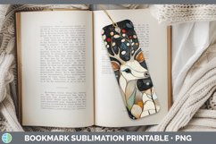 GorgeousStained Glass Woodland Bookmark design.