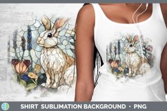 GorgeousStained Glass Woodland Shirt design.