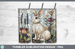 GorgeousStained Glass Woodland Tumbler design.