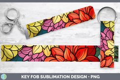 GorgeousStained Glass Key Fob design.