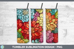 GorgeousStained Glass Tumbler design.