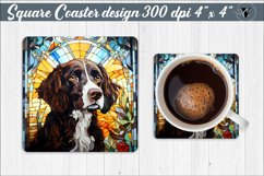 Square Coaster | Dog sublimation Product Image 1