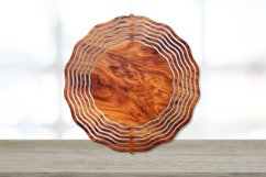 Stained Wood Coaster Wind Spinner Bundle
