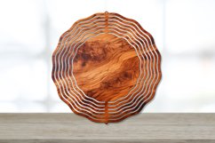 Stained Wood Coaster Wind Spinner Bundle