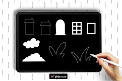 Procreate Textures Bundle | Patterns &amp; Stamps for Procreate Product Image 5