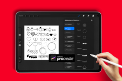Sweet Romantic Stamps for Procreate | Valentines Day Product Image 2