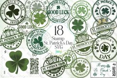 Stamp St. Patrick’s Day SVG Sublimation Product Image 1