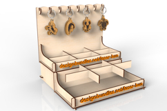 80 files in 10 models Craft Fair Stands Laser SVG Bundle Product Image 8