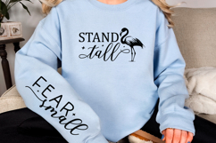 Stand Tall Sleeve SVG, Motivational Sleeve SVG Product Image 2
