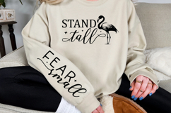 Stand Tall Sleeve SVG, Motivational Sleeve SVG Product Image 3
