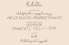 Rotella Monoline Handwritten Font Product Image 9