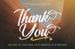 Standard Vertical - Modern Brush Font Product Image 20