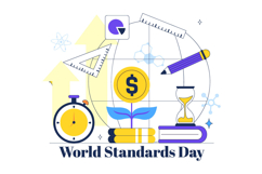 10 World Standards Day Illustration Product Image 4