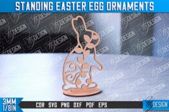 Standing Easter Egg Ornaments | Decorative Standing Easter Product Image 1