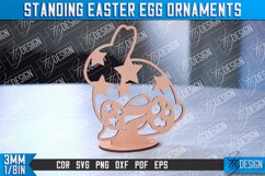 Standing Easter Egg Ornaments | Decorative Standing Easter Product Image 1
