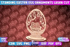 Standing Easter Egg Ornaments | Decorative Standing Easter Product Image 1