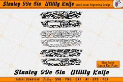Stanley 99e 6in Utility Knife Scroll Laser Engraving File