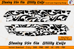 Stanley 99e 6in Utility Knife Scroll Laser Engraving File