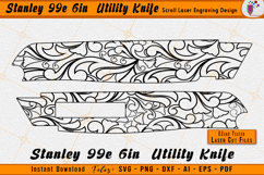 Stanley 99e 6in Utility Knife Scroll Laser Engraving File