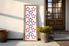 Star SVG, 4th Of July Porch Sign SVG Design Product Image 3