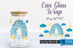 Can Glass Wrap Rainbow SVG | Rainbow SVG Design | Template Product Image 1