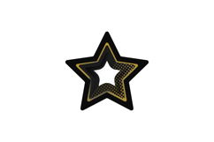 Star shape icon graphic element concept Product Image 1