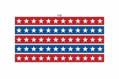 star stripe 40oz quencher tumbler sublimation full wrap high resolution transparant background