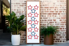 Star SVG, 4th Of July Porch Sign SVG Design Product Image 2