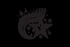 Star wave creative clipart element design Product Image 2