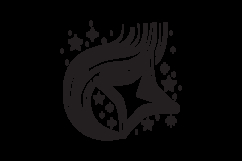 Star wave creative clipart element isolated Product Image 2