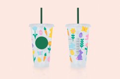 Easter Svg | Starbuck Seamless Full Wrap | Spring Svg Product Image 3