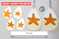 Earring Starfish Product Image 1