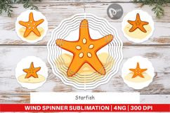 Wind Spinner Starfish Product Image 1