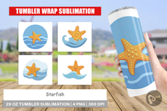 Tumbler Starfish Product Image 1