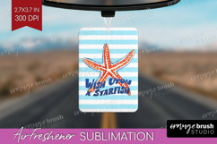 Starfish Nautical Air Freshener PNG Sea Quotes PNG Product Image 1