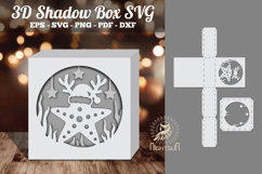 Starfish Papercut Shadow Box Product Image 1