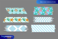 Starfish Patterned Shaped Tags Product Image 1