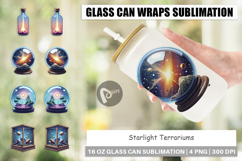 Glass Can Starlight Terrariums Product Image 1
