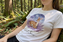 Sleepy Woodland Animals Sublimation Product Image 5
